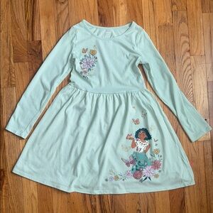 Kids Disney Encanto Dress - Green Size 7